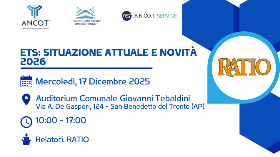 ETS: SITUAZIONE ATTUALE E NOVITÀ 2026